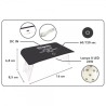 Lampe UV-LED pour résine UV - 24W