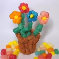 Seau de flocons de maïs IPOPOP à assembler x500pcs