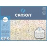 Bloc Aquarelle Canson 60% coton 300 g/m², 20 fls collées 4 côtés