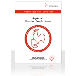 Bloc aquarelle Edition Anniversaire 425 g/m², 50 fls collées