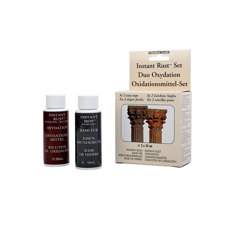 Set oxydation effet rouille Modern Option 2x 59 ml