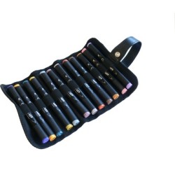 Trousse pour marqueurs et feutres Roll & Go