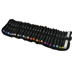 Trousse pour marqueurs et feutres Roll & Go