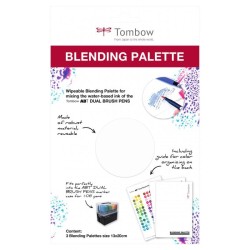 Set de 3 palettes de mélange pour couleurs à base d'eau