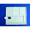 Palette plastique pliante pour aquarelle 23x11cm