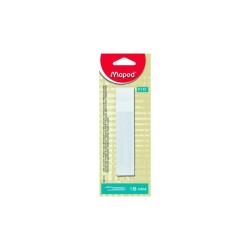 Etui de 10 lames pour cutter droit 9 mm et 18 mm Maped