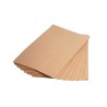 Papier kraft brun vergé 120 g/m², feuille 50x70 cm
