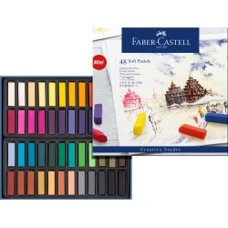 Boîte de demi-pastels tendres Goldfaber