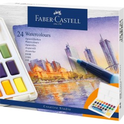 Set d'aquarelle en demi-godets Creative Studio