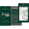 Boite en métal crayons Castell 9000 x12 pcs