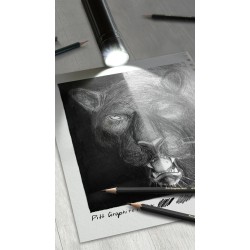 Boîte métal crayons graphite Castel 9000 et Graphite Matt x20 pcs