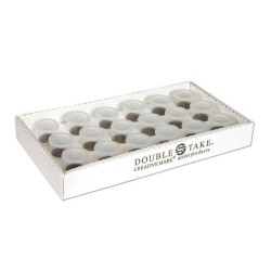 Set de 18 pots vides en plastique avec couvercle 30 ml