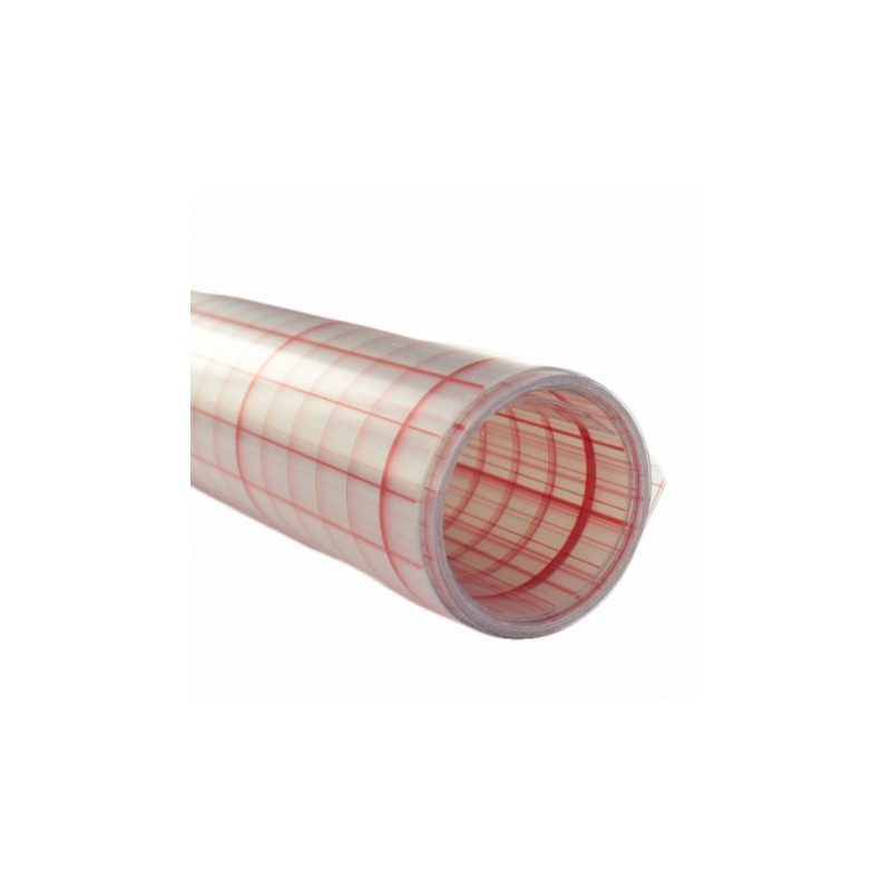 Polyphane transparent adhésif 25/100ème, rouleau 50x120 cm