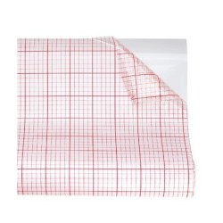 Polyphane opalescent adhésif 25/100ème, rouleau 50x120cm