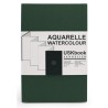 Carnet accordéon aquarelle USKbook grain torchon 300g/m²