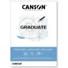 Bloc Calque Graduate 70gr/m², 40 fls collées un côté