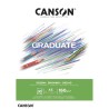 Bloc Dessin Graduate 160 g/m², 30 fls collées un côté