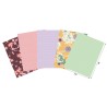 Pochette Décopatch Pocket n°25, 5 feuilles 30x40 cm assorties