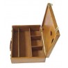 Boîte de rangement Beaux-Arts, coffret bois pour rangement peinture