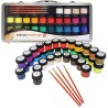 Mallette peintures acrylique Simply de 40 pcs