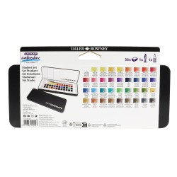 Set de voyage aquarelle Graduate x36 1/2 godets