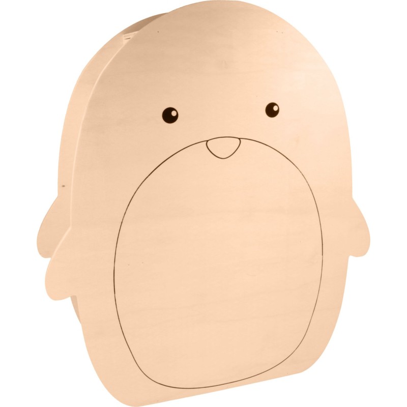 Calendrier de l'Avent Pingouin - 33x35.5x13.5 cm