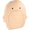 Calendrier de l'Avent Pingouin - 33x35.5x13.5 cm