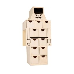 Calendrier de l'Avent Casse-noisette - 38x17x12.5 cm