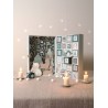Calendrier de l'Avent Let It Snow - 42.5x30x14 cm