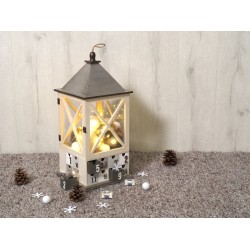 Calendrier de l'Avent Lanterne 52x25x25 cm