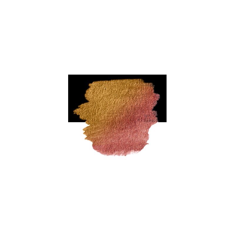 Peinture aquarelle au mica Finetec en godet