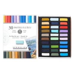 Boîte de demi-pastels tendres à l'écu Sennelier