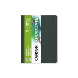 Carnets cousus Dessin Canson Graduate 160 g/m², 52 fls