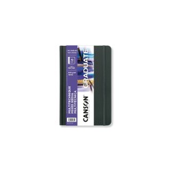 Carnet cousus Mixed Media Blanc Canson Graduate 200 g/m², 36 fls