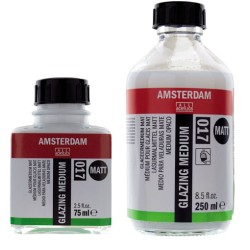 Médium à glacis mat 017 Amsterdam 