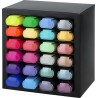Présentoir de bureau 24 surligneurs Textliners (Fluo, Métal et Pastel)