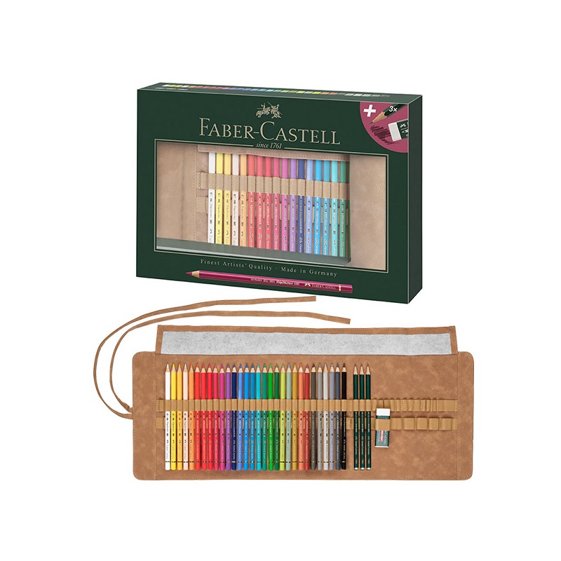 Trousse de 30 crayons permanents Polychromos