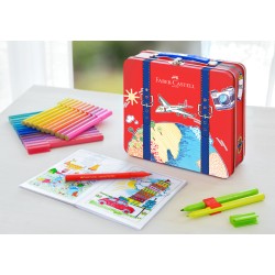 Valise en métal de 40 feutres de coloriage Connector