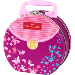 Coffret métal Sac à main de 33 feutres de coloriage Connector