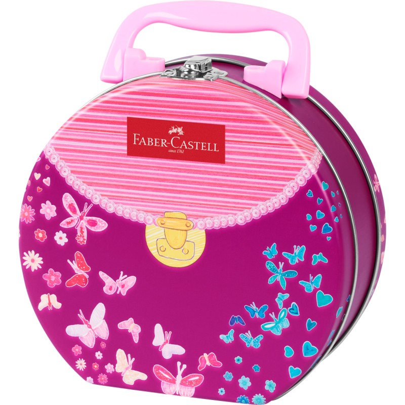 Coffret métal Sac à main de 33 feutres de coloriage Connector