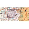 Carte en relief IGN Ecrins / Queyras - 113x80cm