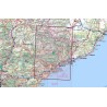 Carte en relief IGN Mercantour / Côte d'Azur - 113x80cm