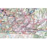 Carte en relief IGN Massif du Mont-Blanc - 94x114cm
