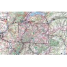 Carte en relief IGN Annecy / Mont-Blanc - 113x80cm