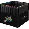 Coffret carton de 100 cayons de couleur Black Edition