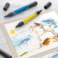 Set de feutres à double-pointe Pitt Artist Dual Marker