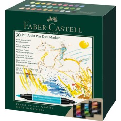 Set de feutres à double-pointe Pitt Artist Dual Marker
