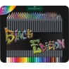 Coffret métal de 100 cayons de couleur Black Edition