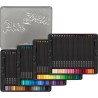 Coffret métal de 100 cayons de couleur Black Edition