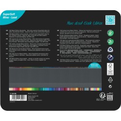 Coffret métal de 100 cayons de couleur Black Edition